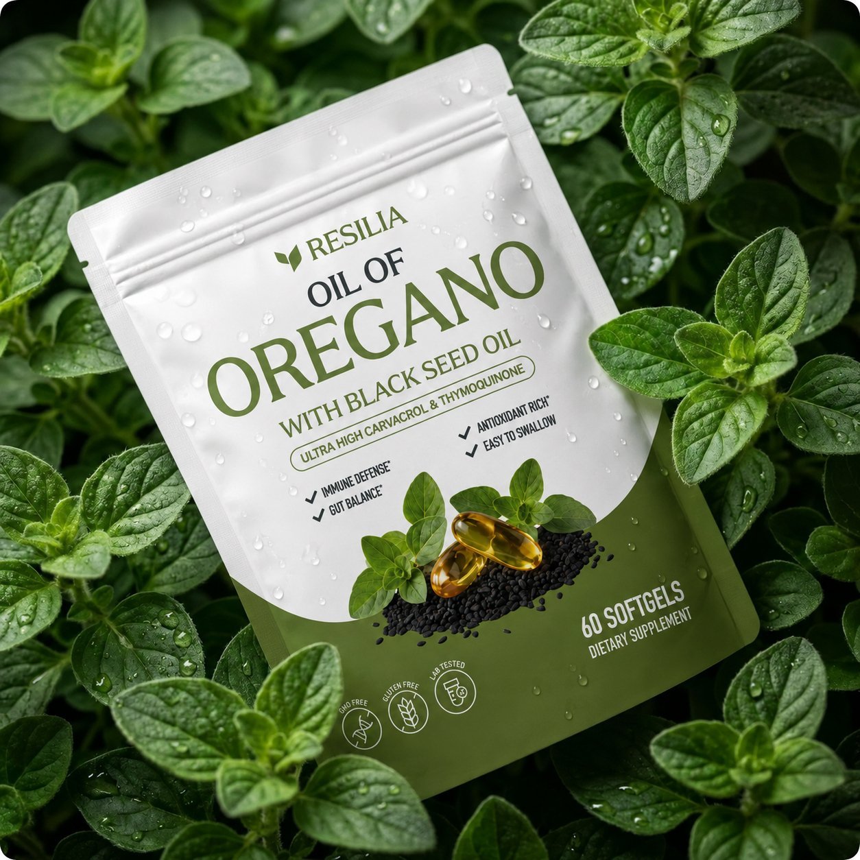 Resilia® Oil of Oregano Softgels